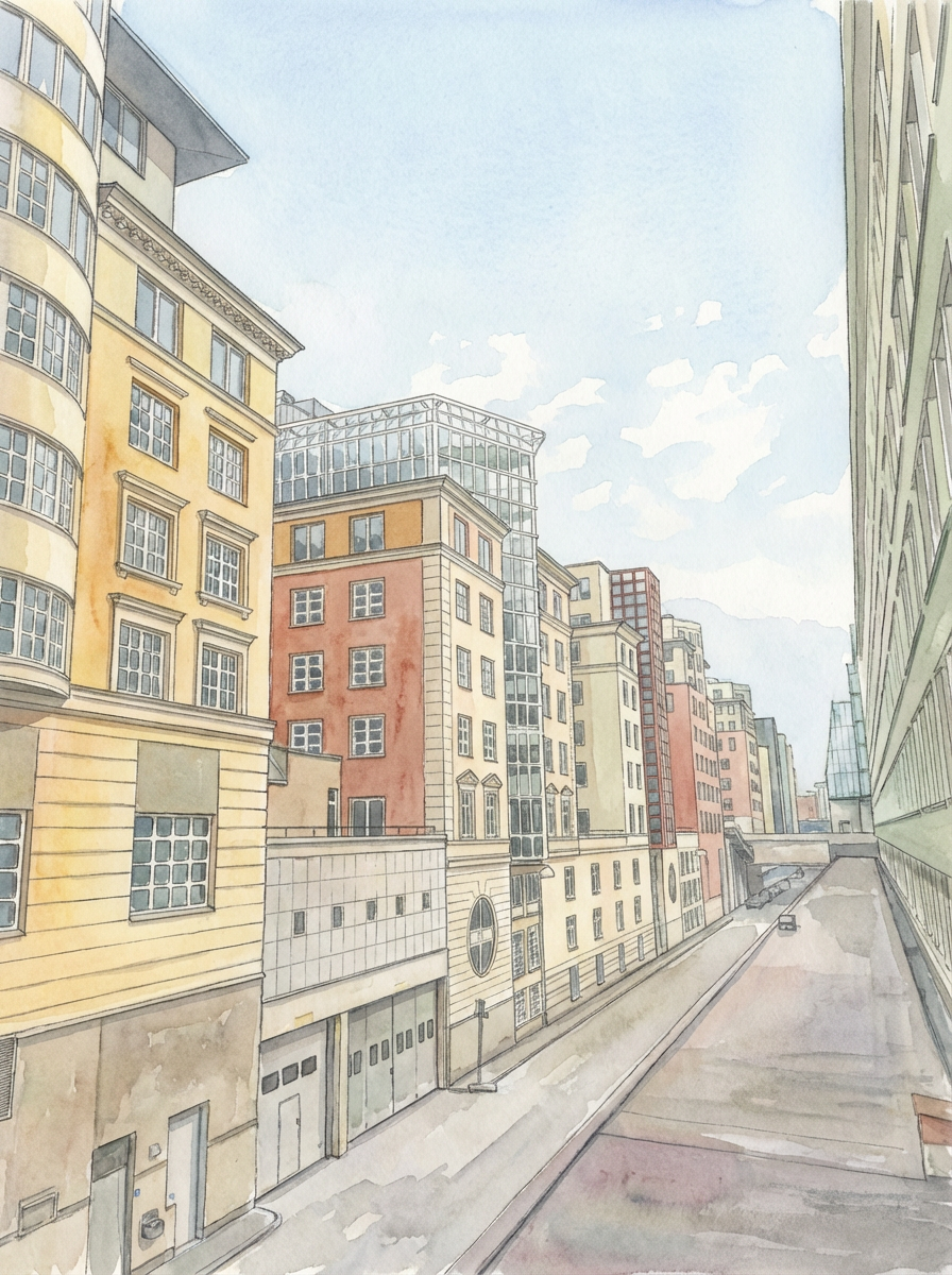 AntiAntiRender - Transform Modernist Buildings into Classical Beauty
